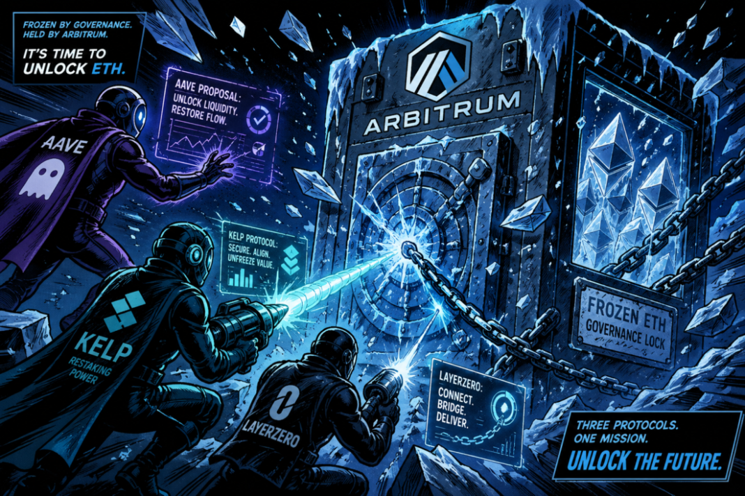 Governance Showdown: Aave, Kelp, LayerZero Push Arbitrum to Unlock ...